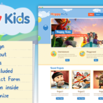 Happy Kids – Multipurpose HTML Template